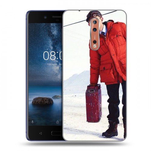 Дизайнерский пластиковый чехол для Nokia 8 Фарго