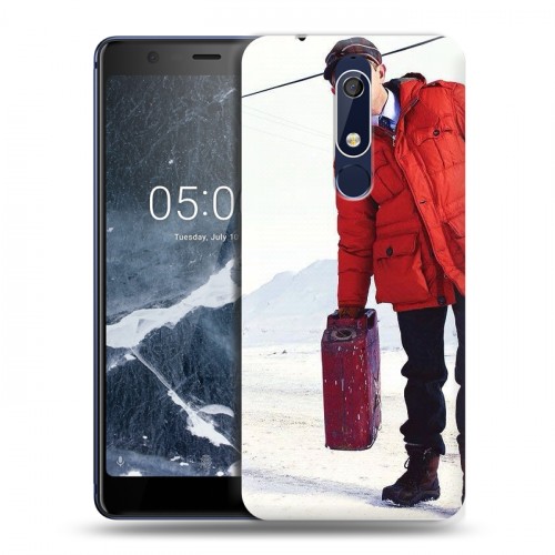 Дизайнерский пластиковый чехол для Nokia 5.1 Фарго