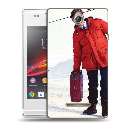 Дизайнерский пластиковый чехол для Sony Xperia E Фарго