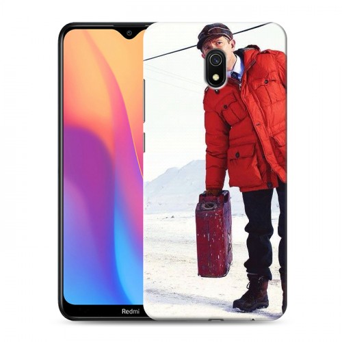 Дизайнерский силиконовый с усиленными углами чехол для Xiaomi RedMi 8A Фарго