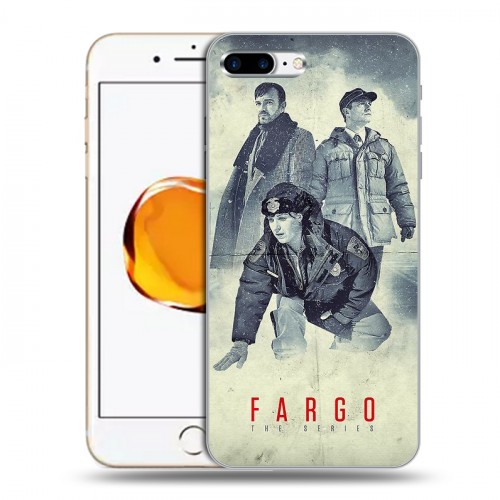 Дизайнерский силиконовый чехол для Iphone 7 Plus / 8 Plus Фарго