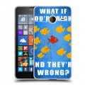 Дизайнерский пластиковый чехол для Microsoft Lumia 640 XL Фарго