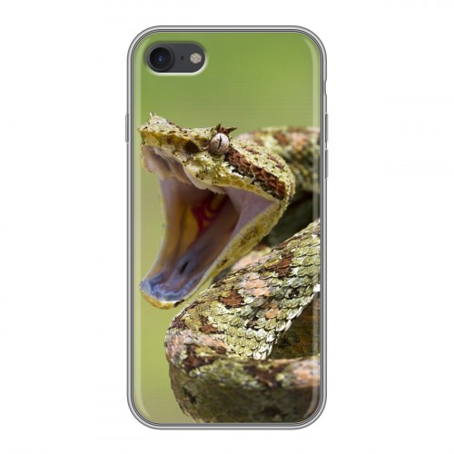 Дизайнерский силиконовый чехол для Iphone 7 Змеи
