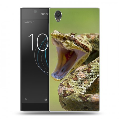 Дизайнерский пластиковый чехол для Sony Xperia L1 Змеи