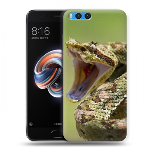 Дизайнерский силиконовый чехол для Xiaomi Mi Note 3 Змеи