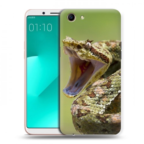 Дизайнерский пластиковый чехол для OPPO A83 Змеи