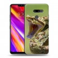 Дизайнерский пластиковый чехол для LG G8 ThinQ Змеи