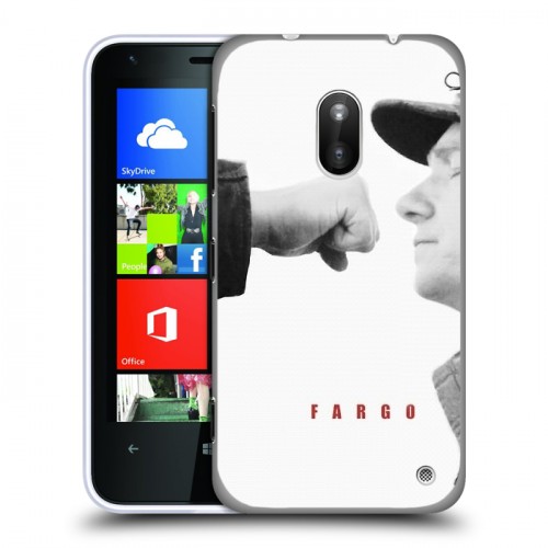 Дизайнерский пластиковый чехол для Nokia Lumia 620 Фарго