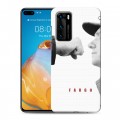 Дизайнерский пластиковый чехол для Huawei P40 Фарго