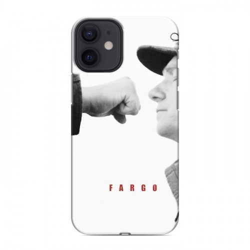 Дизайнерский пластиковый чехол для Iphone 12 Mini Фарго