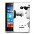 Дизайнерский пластиковый чехол для Microsoft Lumia 435 Фарго