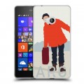 Дизайнерский пластиковый чехол для Microsoft Lumia 540 Фарго