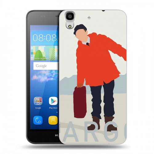 Дизайнерский пластиковый чехол для Huawei Y6 Фарго