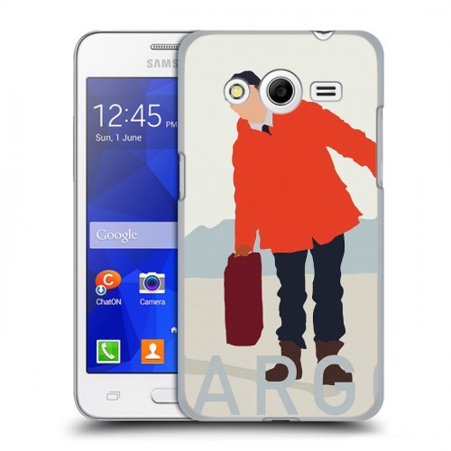 Дизайнерский пластиковый чехол для Samsung Galaxy Core 2 Фарго