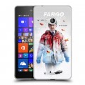 Дизайнерский пластиковый чехол для Microsoft Lumia 540 Фарго