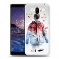 Дизайнерский пластиковый чехол для Nokia 7 Plus Фарго