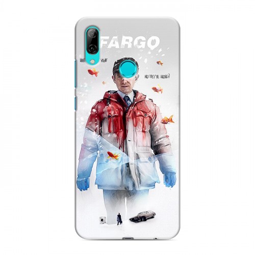 Дизайнерский пластиковый чехол для Huawei P Smart (2019) Фарго