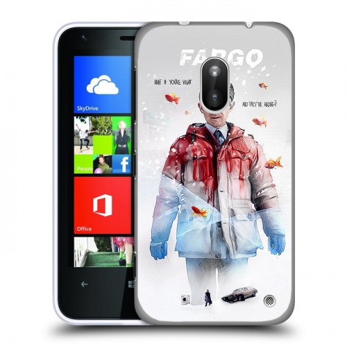 Дизайнерский силиконовый чехол для Nokia Lumia 620 Фарго
