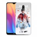 Дизайнерский силиконовый с усиленными углами чехол для Xiaomi RedMi 8A Фарго