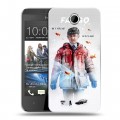 Дизайнерский пластиковый чехол для HTC Desire 300 Фарго