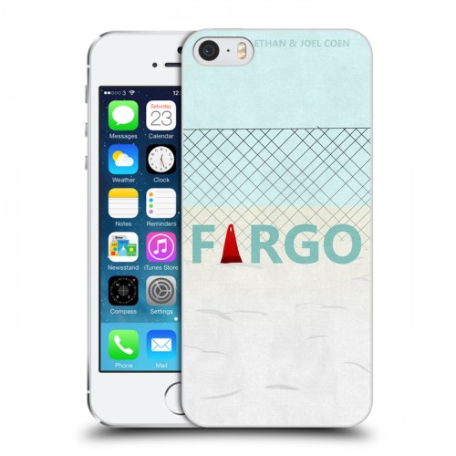 Дизайнерский пластиковый чехол для Iphone 5s Фарго