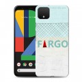 Дизайнерский пластиковый чехол для Google Pixel 4 XL Фарго