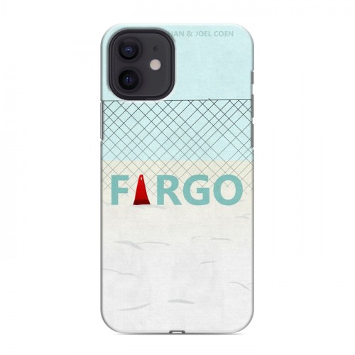 Дизайнерский силиконовый чехол для Iphone 12 Фарго