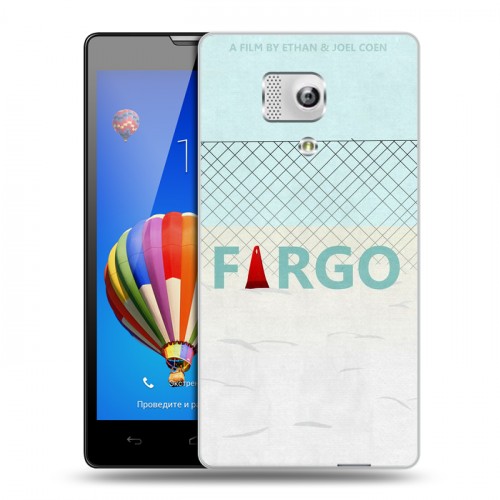 Дизайнерский пластиковый чехол для Huawei Honor 3 Фарго