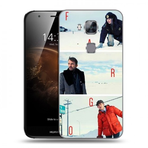 Дизайнерский пластиковый чехол для Huawei G8 Фарго