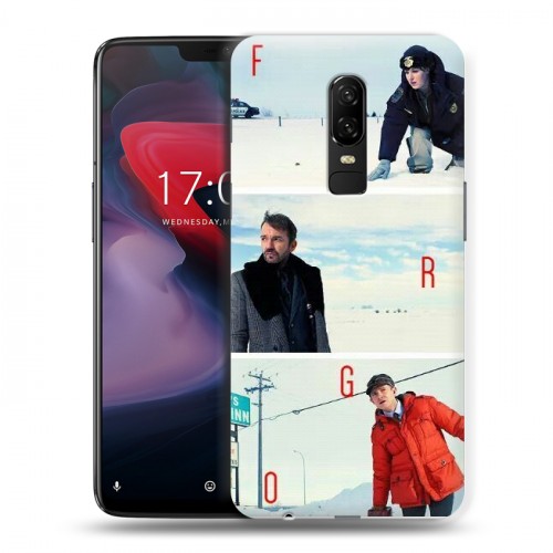 Дизайнерский пластиковый чехол для OnePlus 6 Фарго