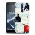 Дизайнерский пластиковый чехол для Nokia 5.1 Фарго