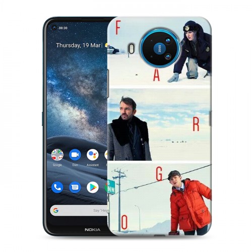 Дизайнерский силиконовый чехол для Nokia 8.3 Фарго