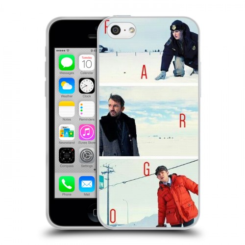 Дизайнерский пластиковый чехол для Iphone 5c Фарго