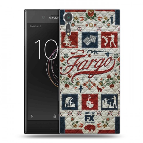 Дизайнерский пластиковый чехол для Sony Xperia XZs Фарго