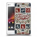 Дизайнерский пластиковый чехол для Sony Xperia L Фарго