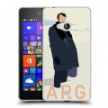 Дизайнерский пластиковый чехол для Microsoft Lumia 540 Фарго
