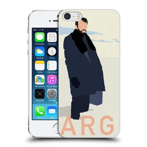 Дизайнерский пластиковый чехол для Iphone 5s Фарго
