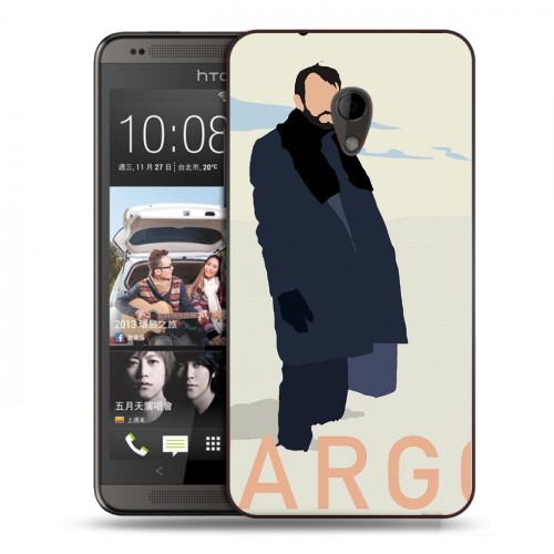 Дизайнерский пластиковый чехол для HTC Desire 700 Фарго