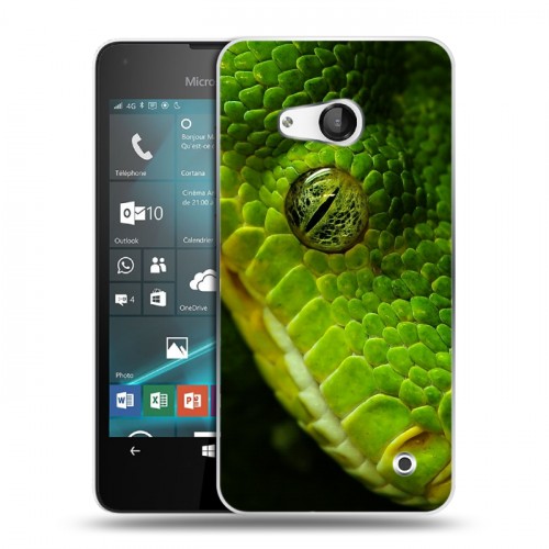 Дизайнерский пластиковый чехол для Microsoft Lumia 550 Змеи