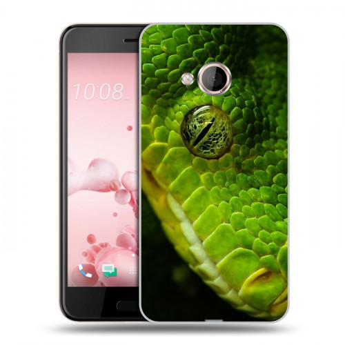 Дизайнерский силиконовый чехол для HTC U Play Змеи