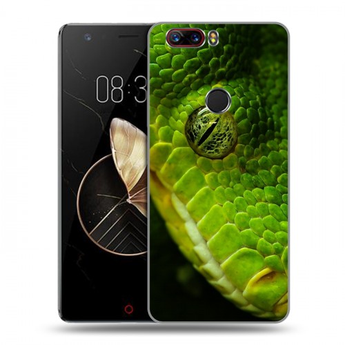 Дизайнерский пластиковый чехол для ZTE Nubia Z17 Змеи