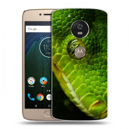 Дизайнерский силиконовый чехол для Motorola Moto G5s Змеи