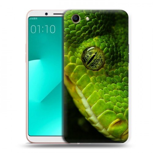 Дизайнерский пластиковый чехол для OPPO A83 Змеи