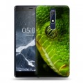 Дизайнерский пластиковый чехол для Nokia 5.1 Змеи