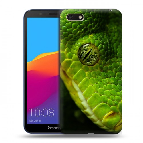 Дизайнерский пластиковый чехол для Huawei Honor 7A Змеи