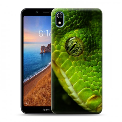 Дизайнерский силиконовый чехол для Xiaomi RedMi 7A Змеи