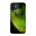 Дизайнерский силиконовый чехол для Iphone 12 Змеи