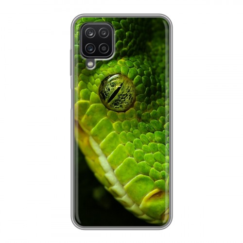 Дизайнерский силиконовый чехол для Samsung Galaxy A12 Змеи