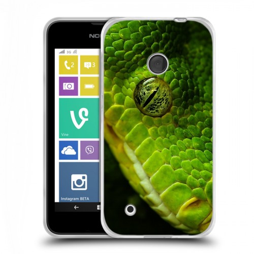 Дизайнерский пластиковый чехол для Nokia Lumia 530 Змеи