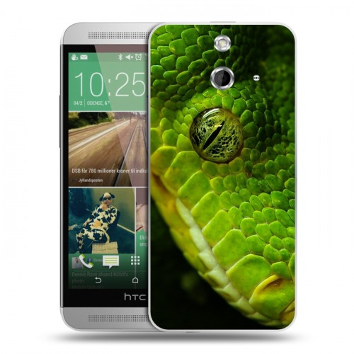 Дизайнерский пластиковый чехол для HTC One E8 Змеи